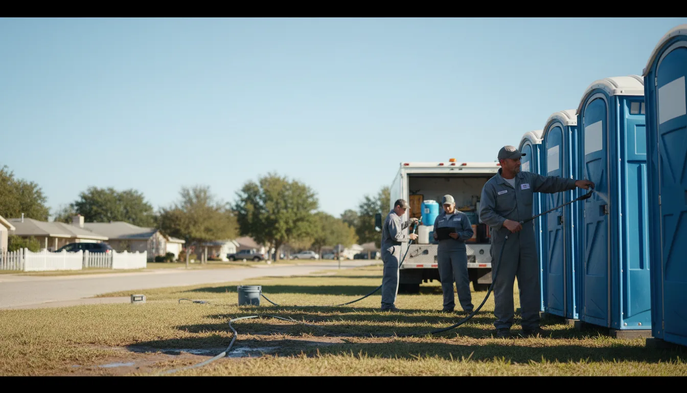Long-Term Portable Toilet Rental in Delta, LA near me